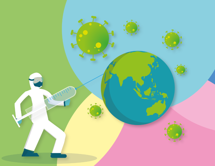 Corona, World, Vaccination