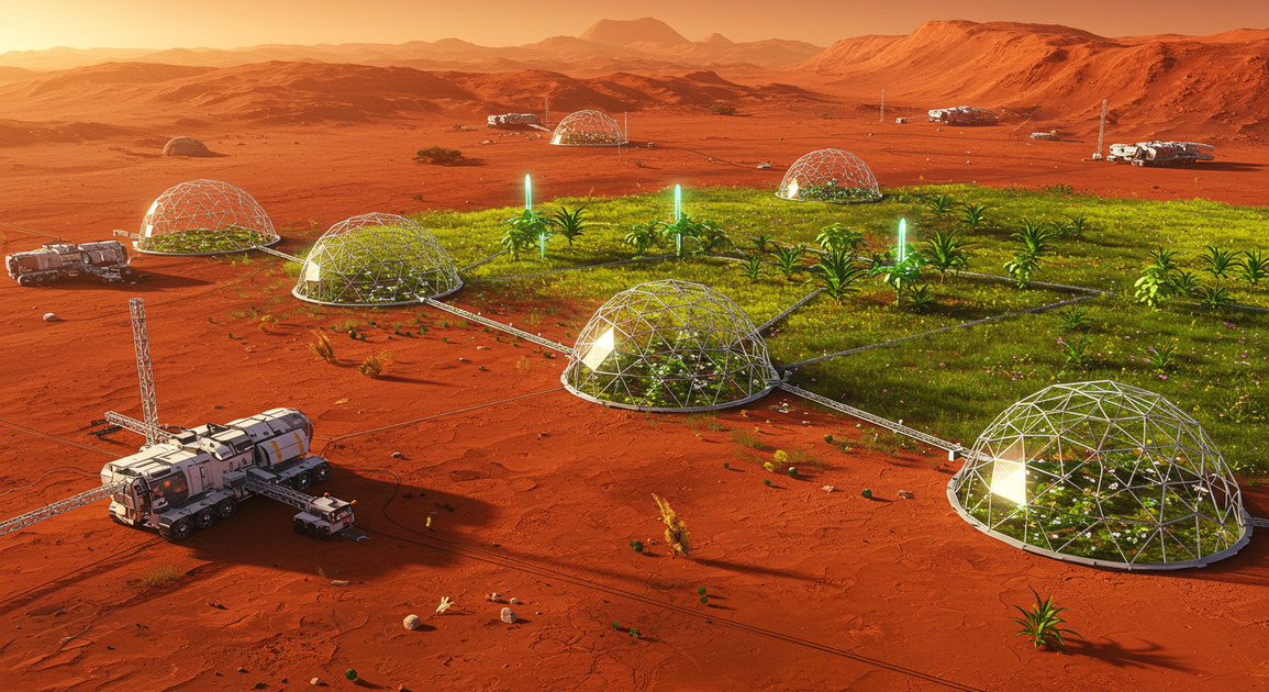 화성 테라포밍 이미지