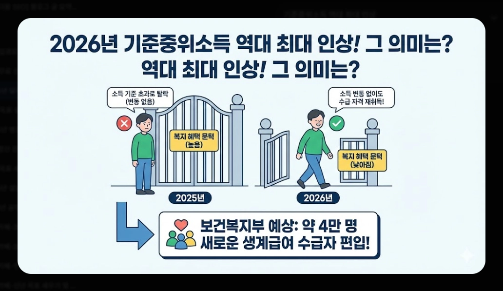 2026년 달라지는 제도 총정리 - 최저임금&middot;복지급여 핵심 변화