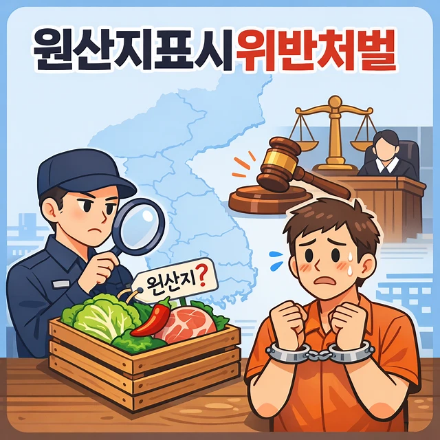 원산지표시위반처벌