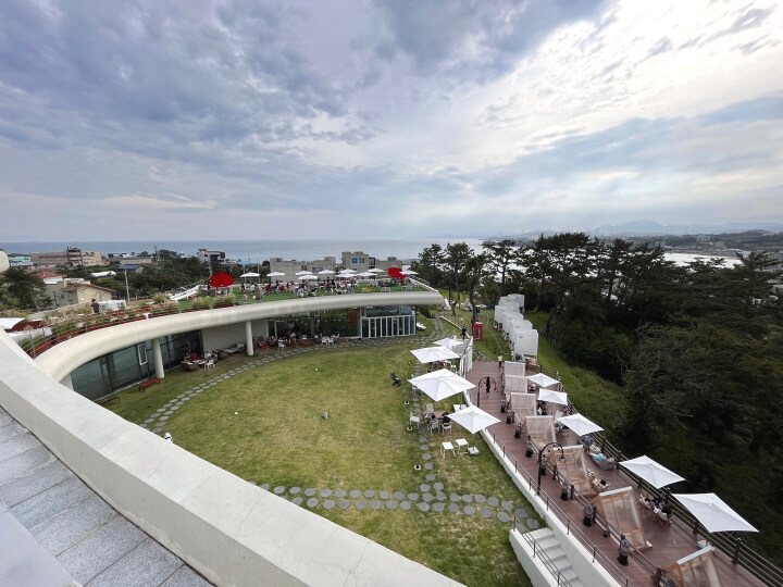 AOP 루프탑에서 바라본 풍경