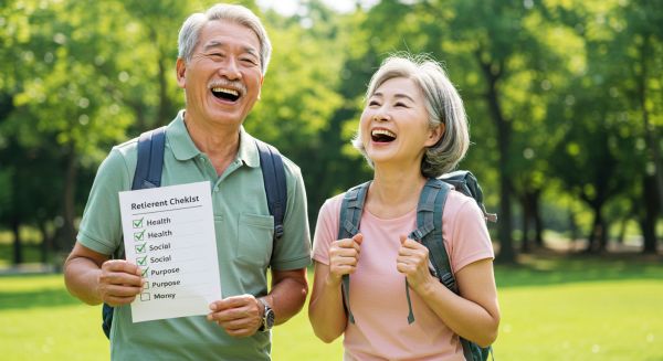 비재무적 행복 : 연금(돈) 외의 요소가 중요함