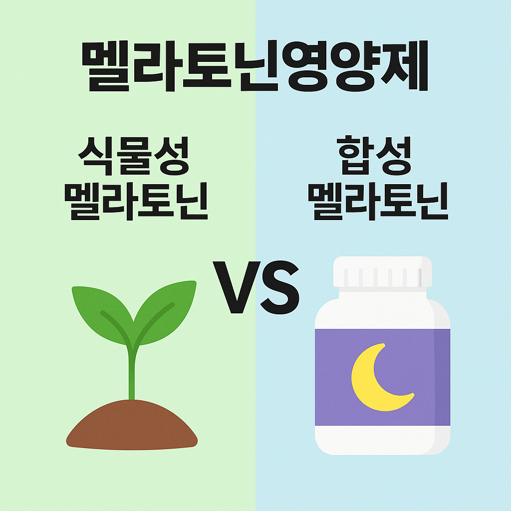 멜라토닌영양제-식물성멜라토닌-합성멜라토닌