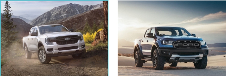 포드 레인저와 레인저 랩터
