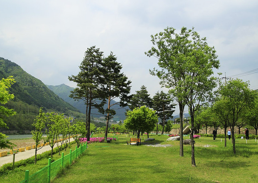 강원도 정선 녹송파크골프장 소개