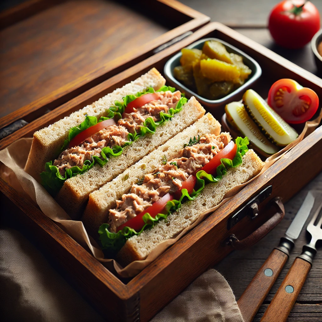 참치 샌드위치 그림