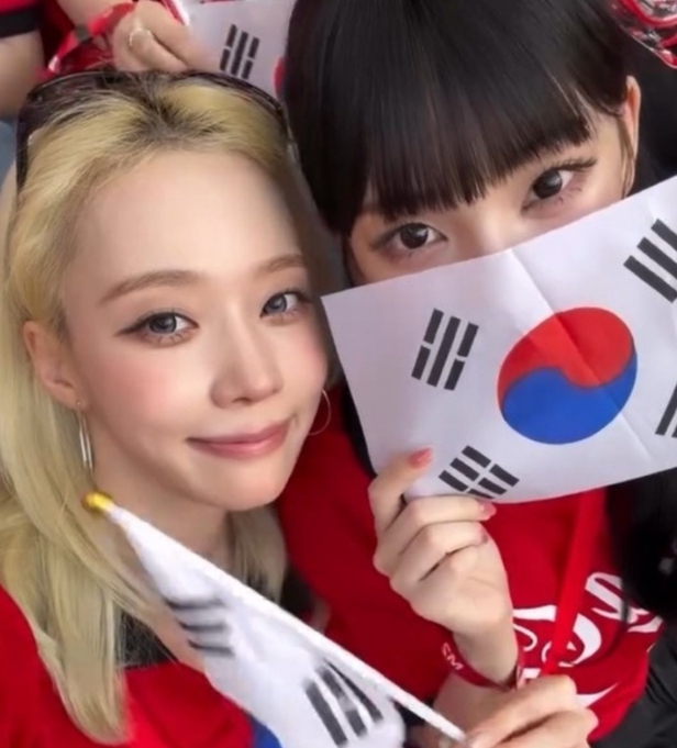 월드컵 비키니 응원녀