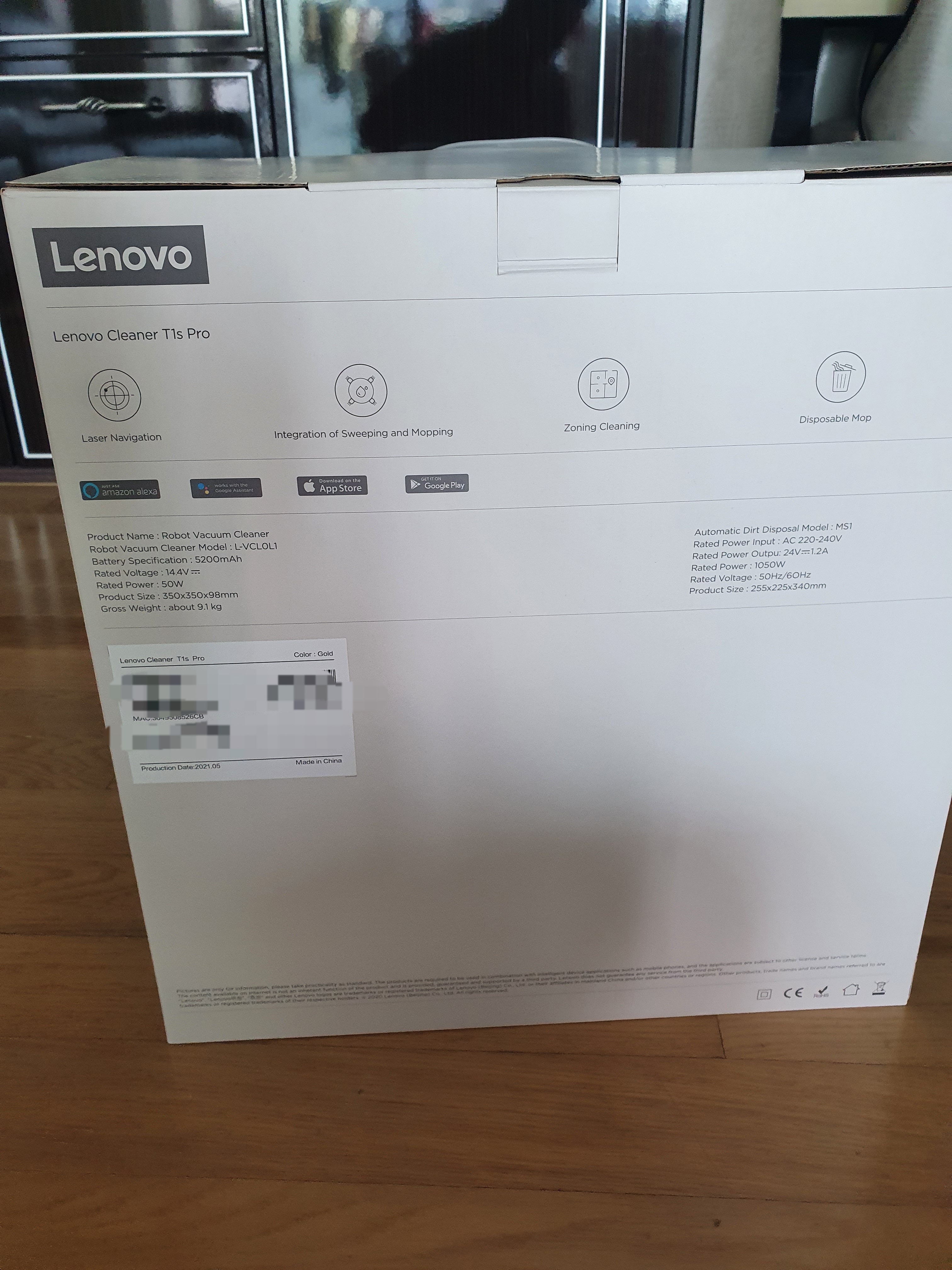 레노버 T1s Pro 박스2 제원