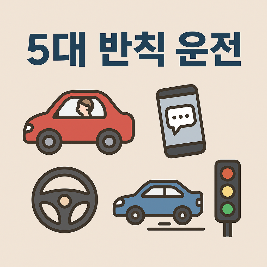 5대 반칙 운전