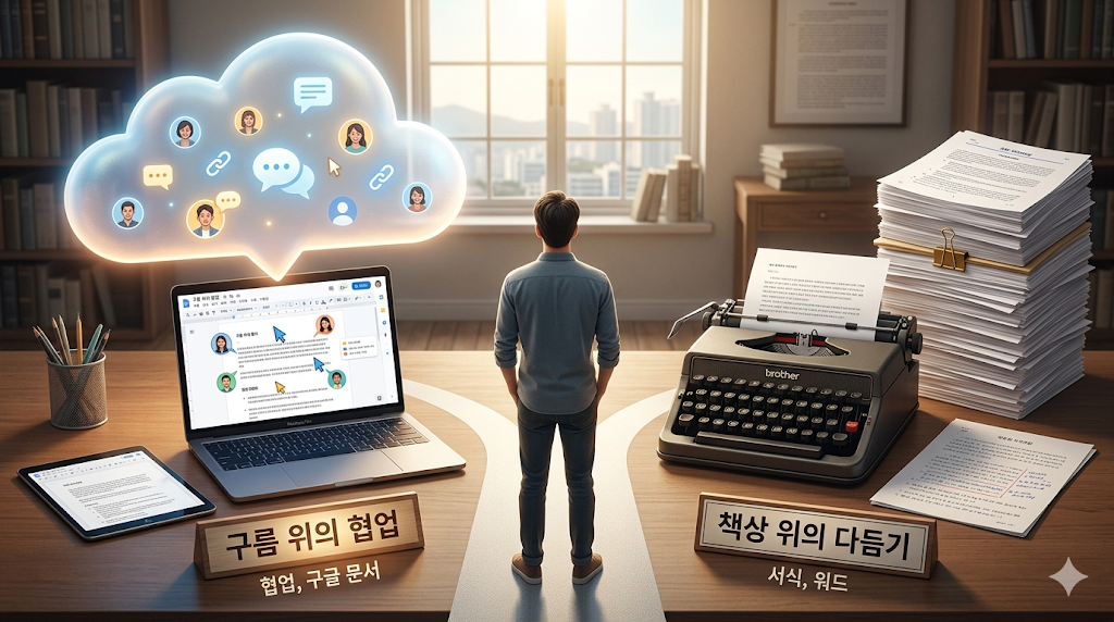 구글 문서와 워드 차이