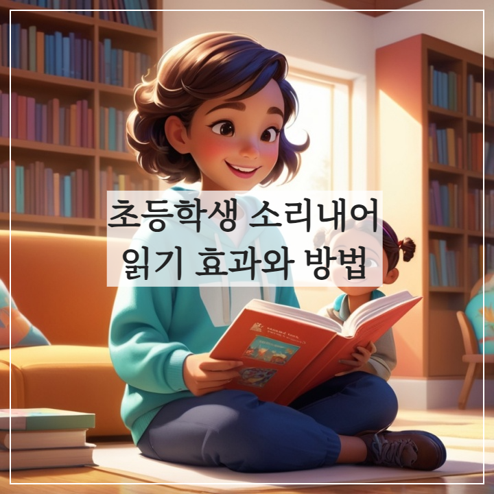 초등학생 소리내어 읽기 효과와 방법 썸네일