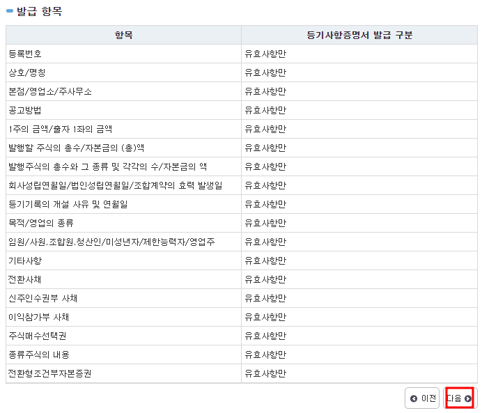 법인 등기 발급 방법