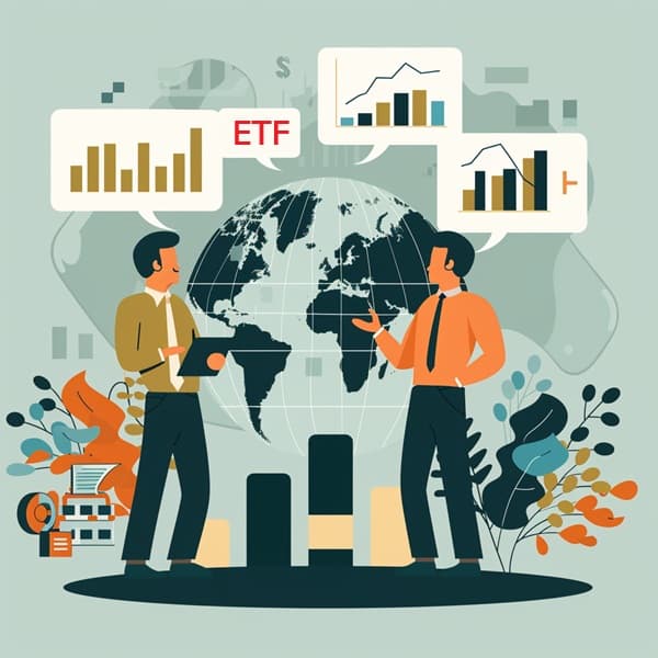 ETF 투자자의 실제 선택 경험 비교 일러스트