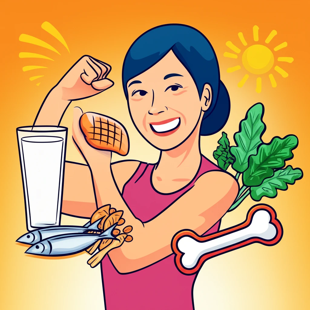 갱년기 골다공증 예방과 건강한 체중 ..