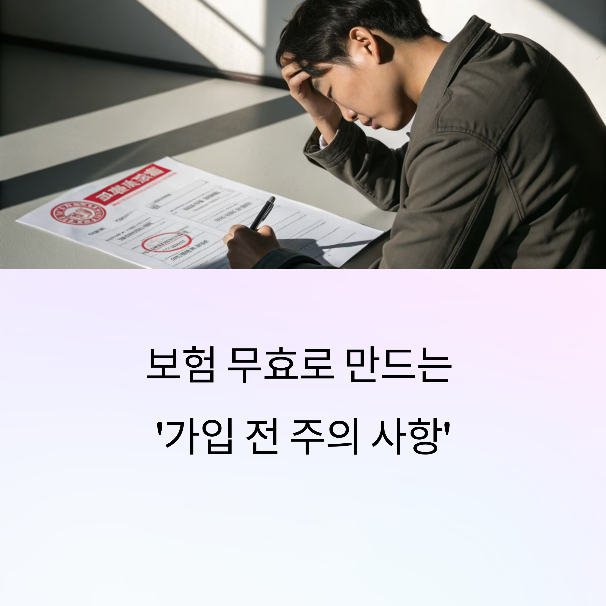 보험 가입 전 주의 사항, 보험금 지급 거절