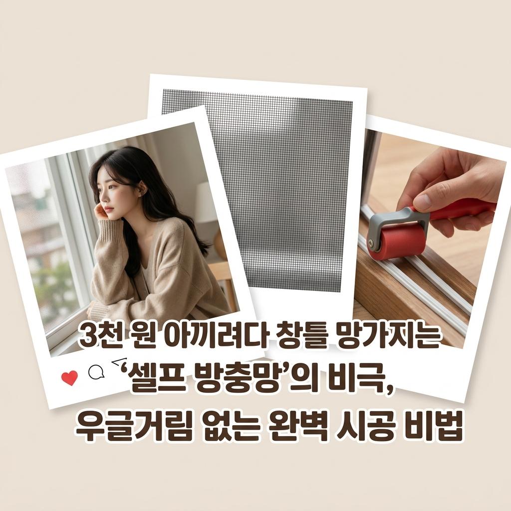 다이소 방충망 셀프 교체 무조건 망하는 이유? 좁은 거실 베란다 아파트 방충망 셀프 교체 실패 확률 줄이는 법