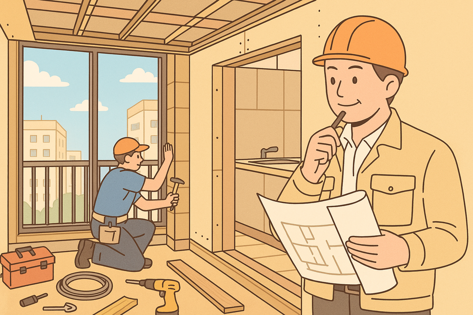 베란다 확장 리모델링