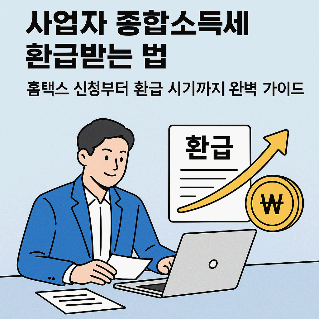 사업자 종합소득세 환급