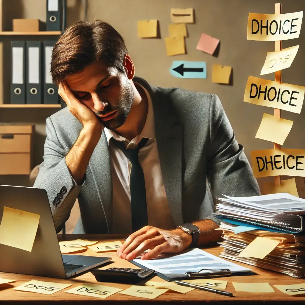 정신건강을 위한 결정 피로 관리법: 인지 과부하 줄이기 전략