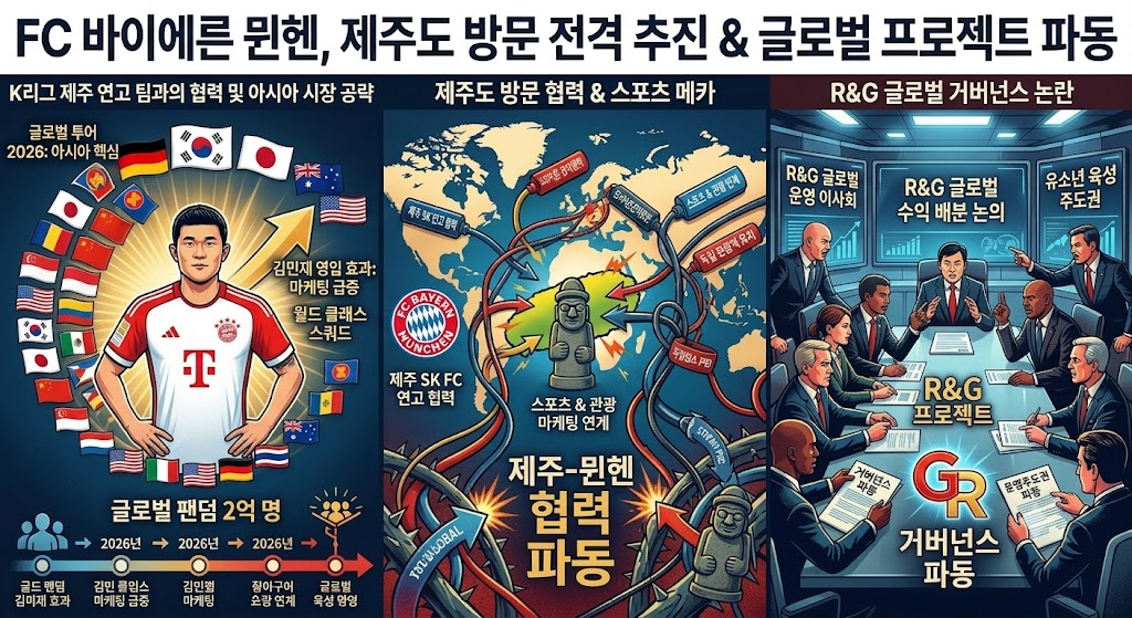 바이에른뮌헨 vs 제주fc 제주도 방문.