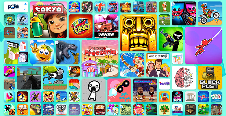 poki-게임-사이트-메인