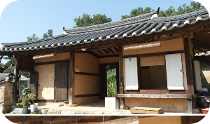 유기방 가옥 고택내부 행락채 이미지 출처: 유기방가옥