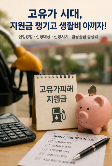 고유가피해지원금 신청방법·신청대상·신청시기