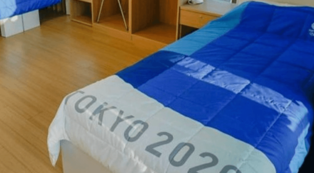 도쿄올림픽-골판지-침대