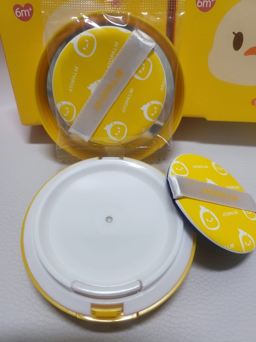 아토팜 톡톡 페이셜 선팩트 SPF43 PA+++