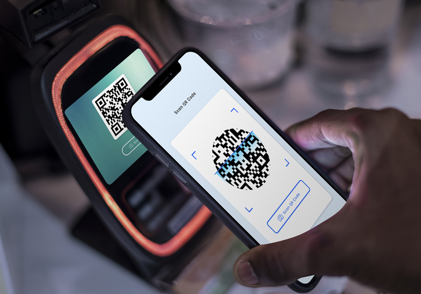 모바일 온누리상품권 앱으로 결제하는 스마트폰 화면