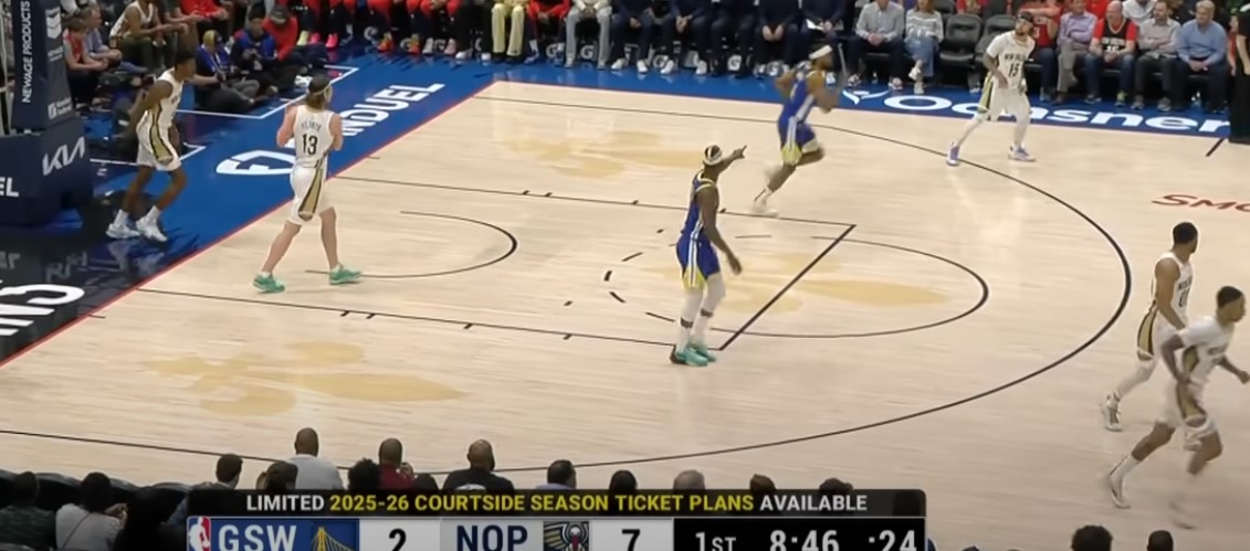 24~25 NBA 골든 스테이트 vs 뉴올리언스