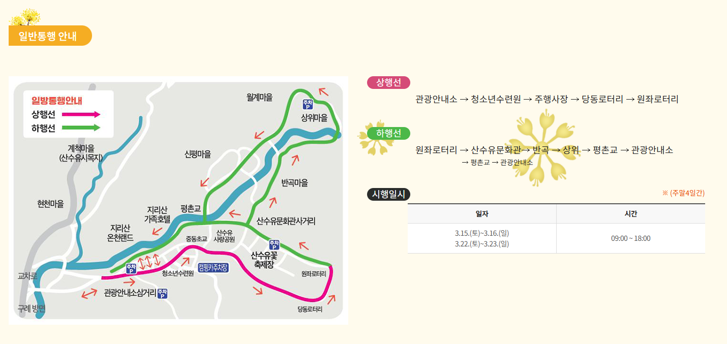 구례 산수유꽃 축제
