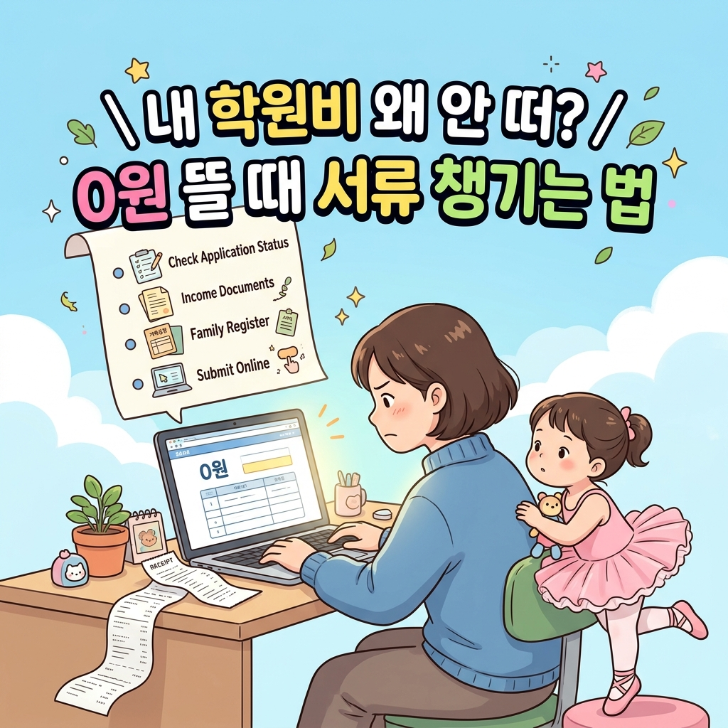 초등 저학년 예체능 학원비 연말정산 서류 준비 및 홈택스 조회 절차 가이드