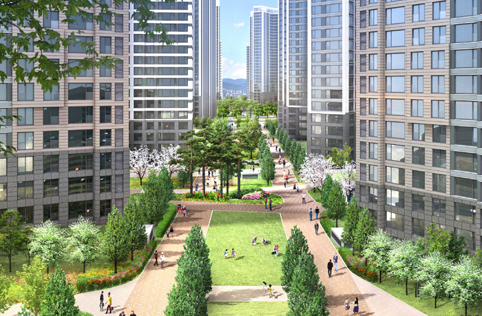 디에이치 퍼스티어 아이파크 전경