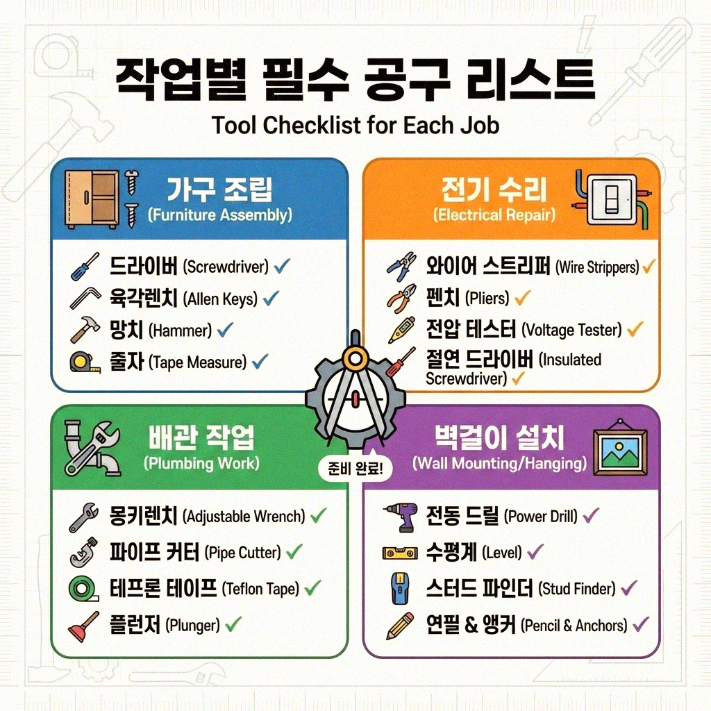 나만의 공구함 알차게 채우는 요령