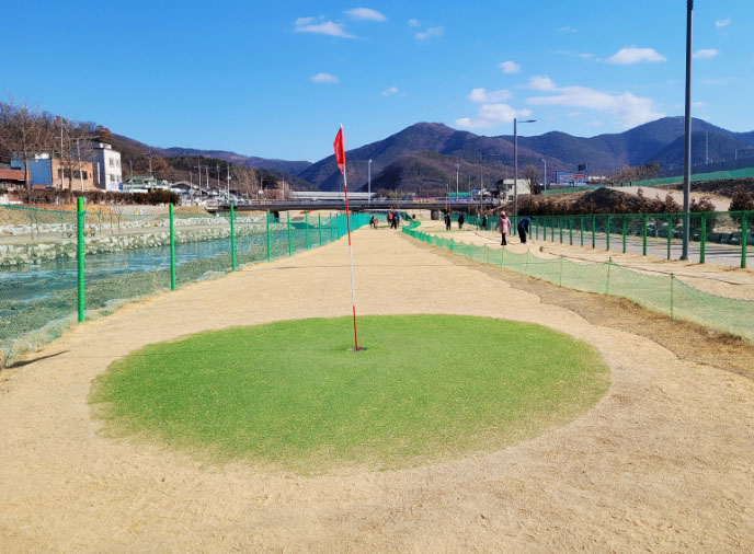 대구 도평파크골프장. 대구 동구 도평로 239 (도평동 행정복지센터 맞은편)