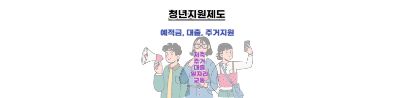 청년지원제도&#44;정책-주거&#44;대출&#44;저축&#44;교통&#44;건강