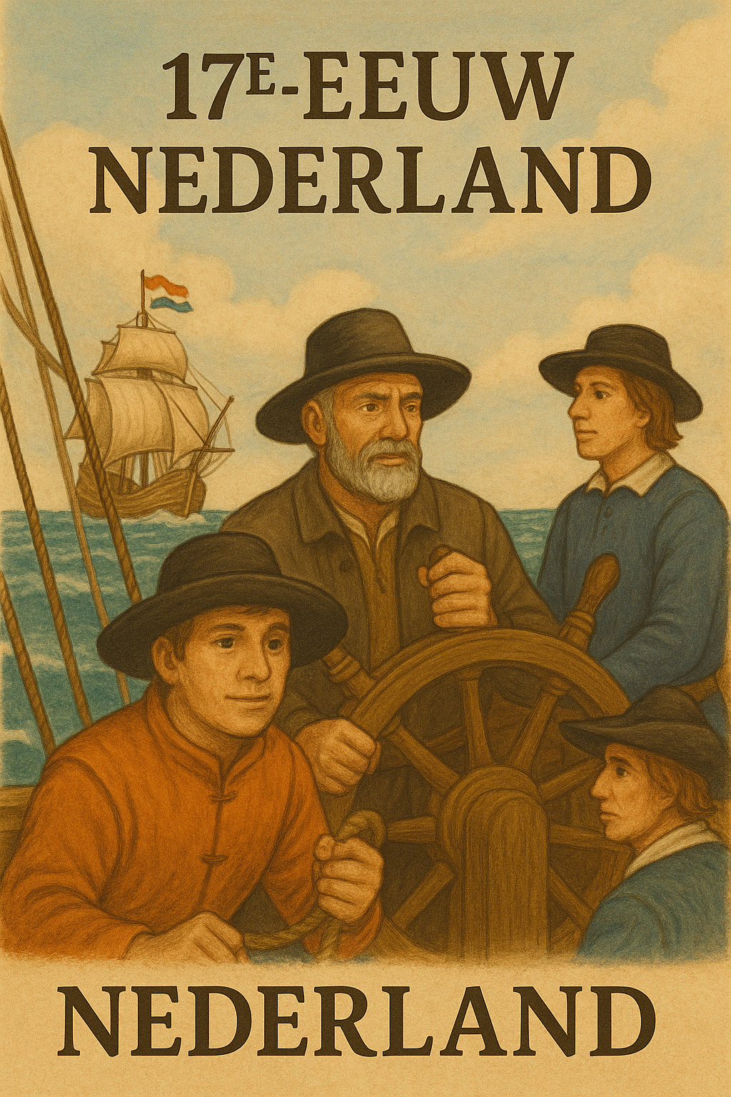 바다를 통해 다양한 곳으로 진출하는 네델란드