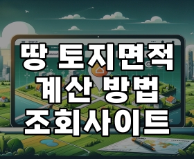 땅토지면적계산