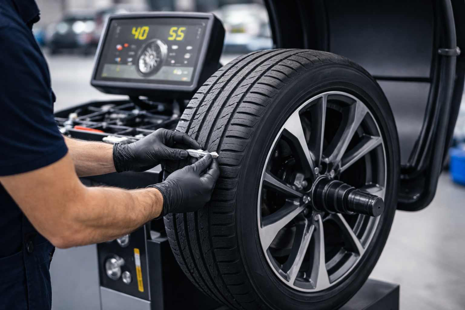 휠 밸런스 점검 이미지