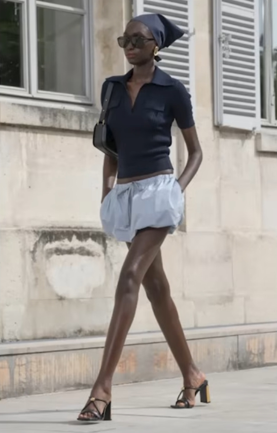 2026 패션 키워드-퍼프 스커트(버블 헴 스커트)