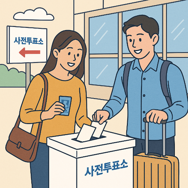 주소지 말고 다른 지역에서도 투표 가능? 2025 사전투표 A to Z