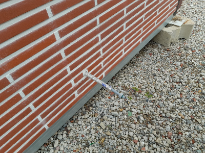 이동식 주택 수도 배관