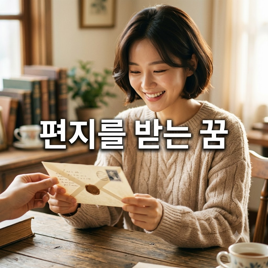 편지를 받는 꿈