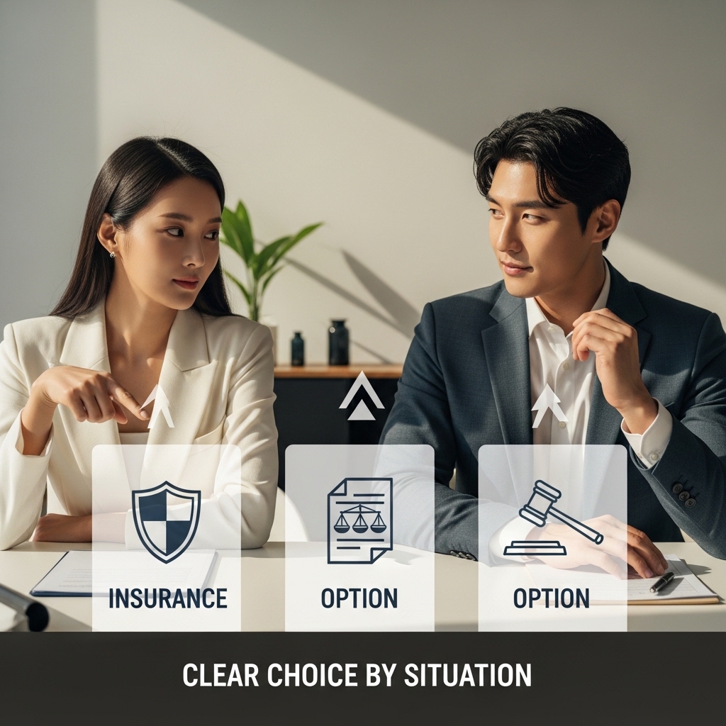 상황별로 딱 정하는 선택, 애매함 줄이기