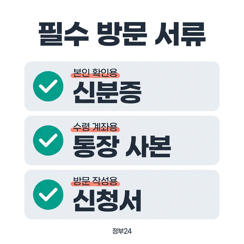 기초연금 모의계산 필수 방문 서류