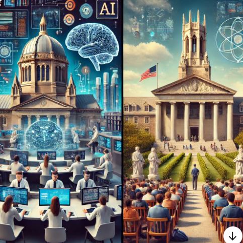 프린스턴 vs 예일 AI 대학 비교