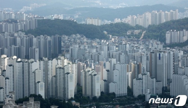 한국아파트사진