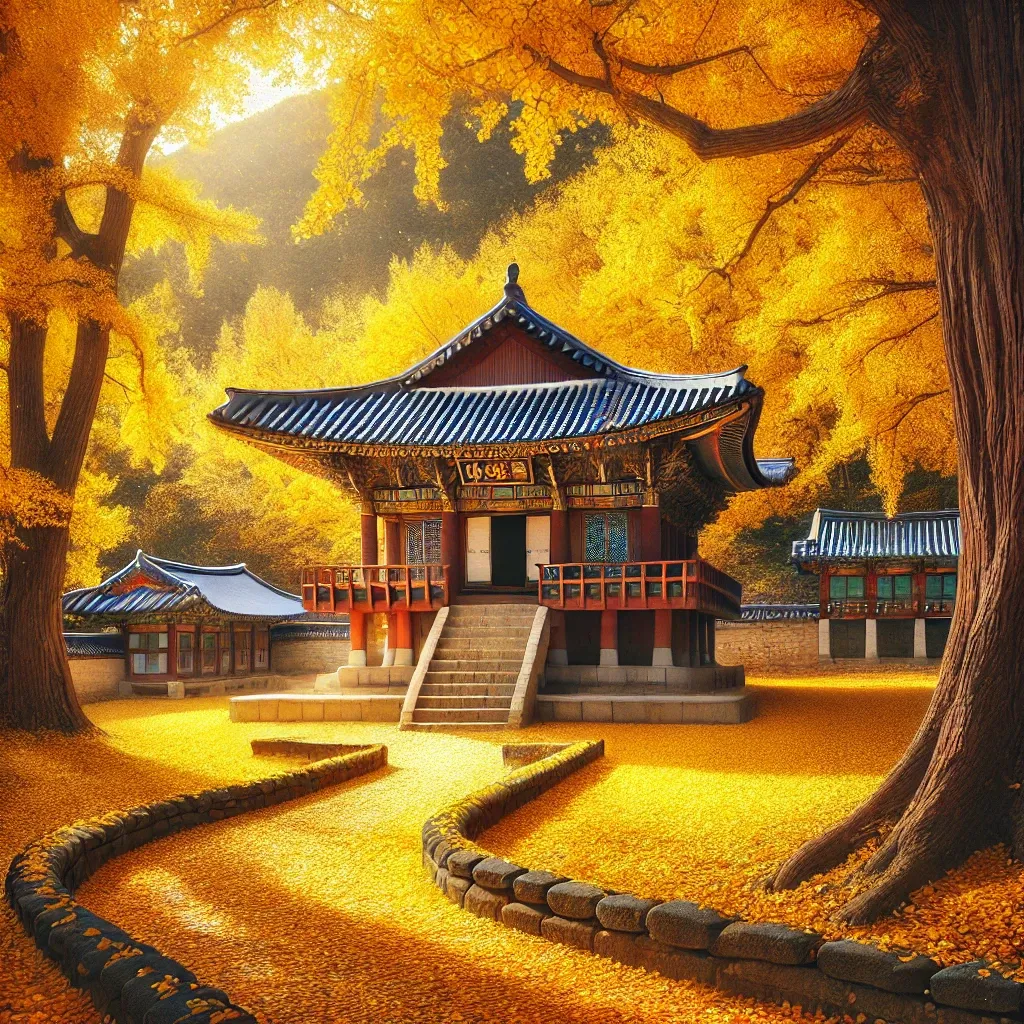 전남 은행나무 단풍 명소