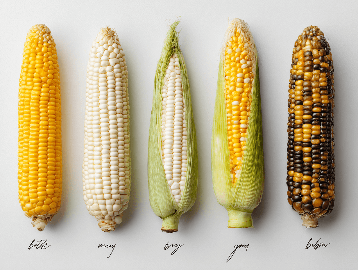 5가지의-다른-옥수수이미지